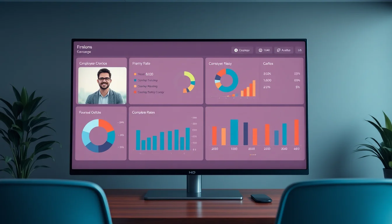 Дашборд HR-метрик: статистика покрытия фото сотрудников