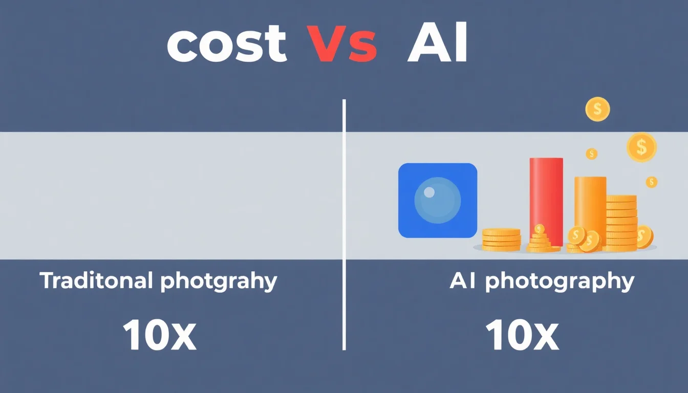 Сравнение затрат: традиционная фотография vs AI-фотосессия